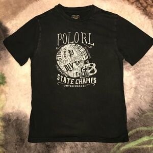 Polo by Ralph Lauren Kids Black Graphic T-Shirt